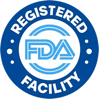 FDA-registered badge badge
