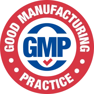 GMP-certified badge badge