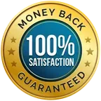 Money-back badge badge